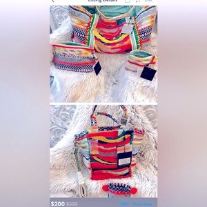 NWT Women’s 5 PIECE America & Beyond UNIQUE & COLORFUL travel set